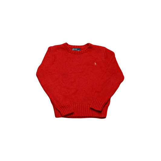 Ralph Lauren  Kids Knitwear Jumper Red Age 4Y