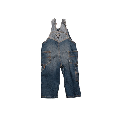 OshKosh Kids Denim Dungarees Blue Age 12M