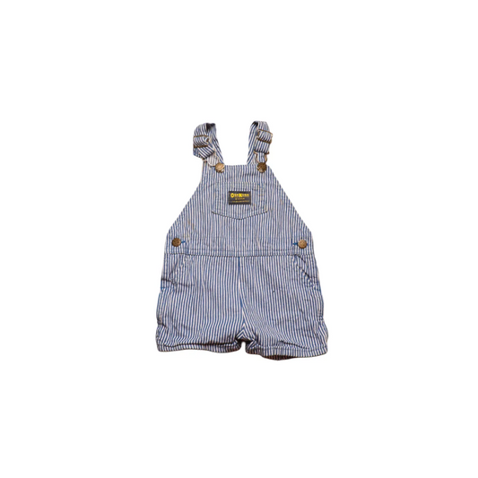 OshKosh Kids Stripped Shortall Dungarees Multi Age 24M