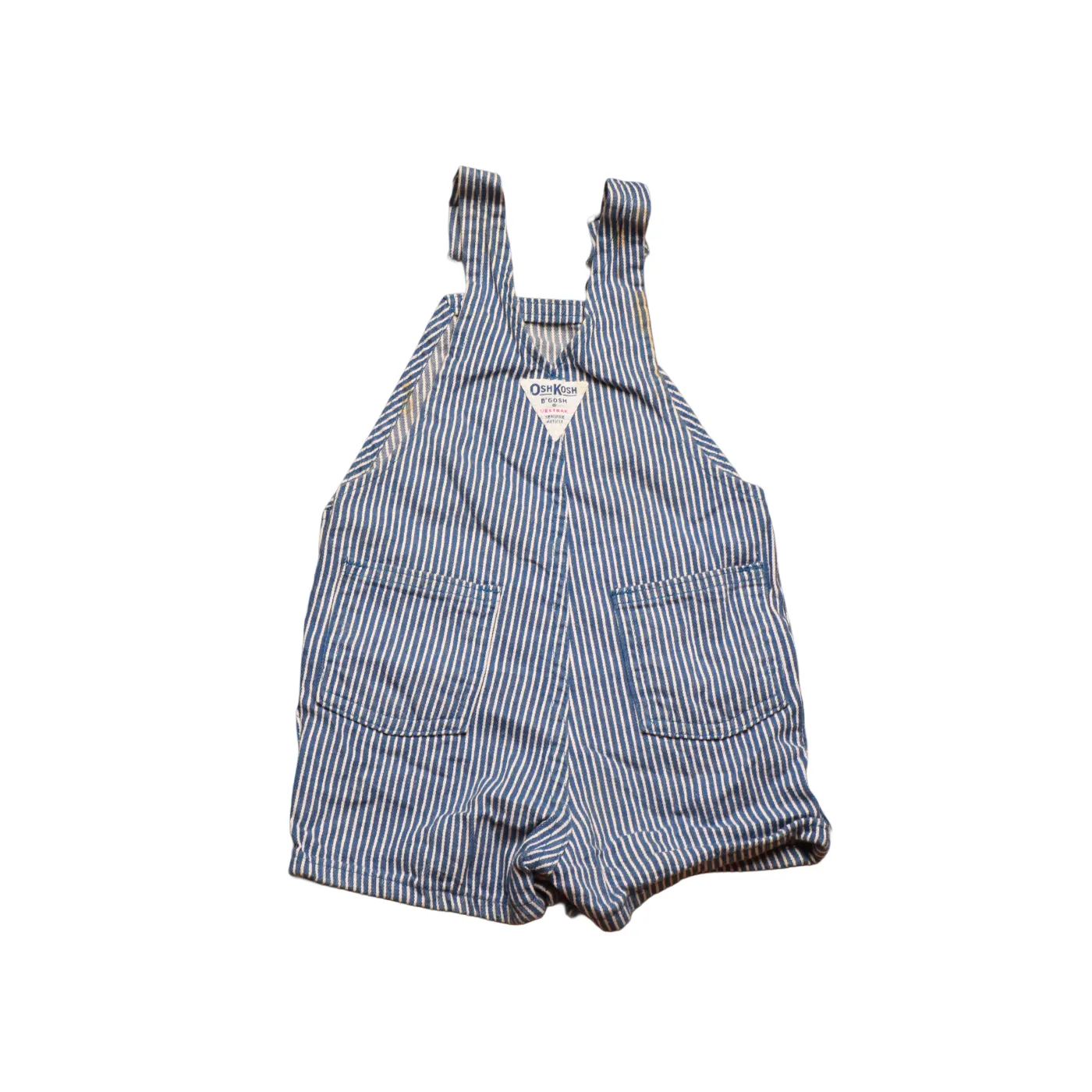 OshKosh Kids Stripped Shortall Dungarees Multi Age 24M