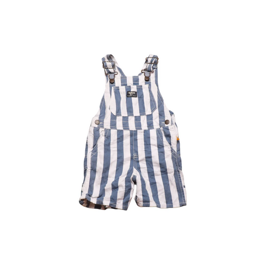 OshKosh Kids Stripped Shortall Dungarees Multi Age 3T