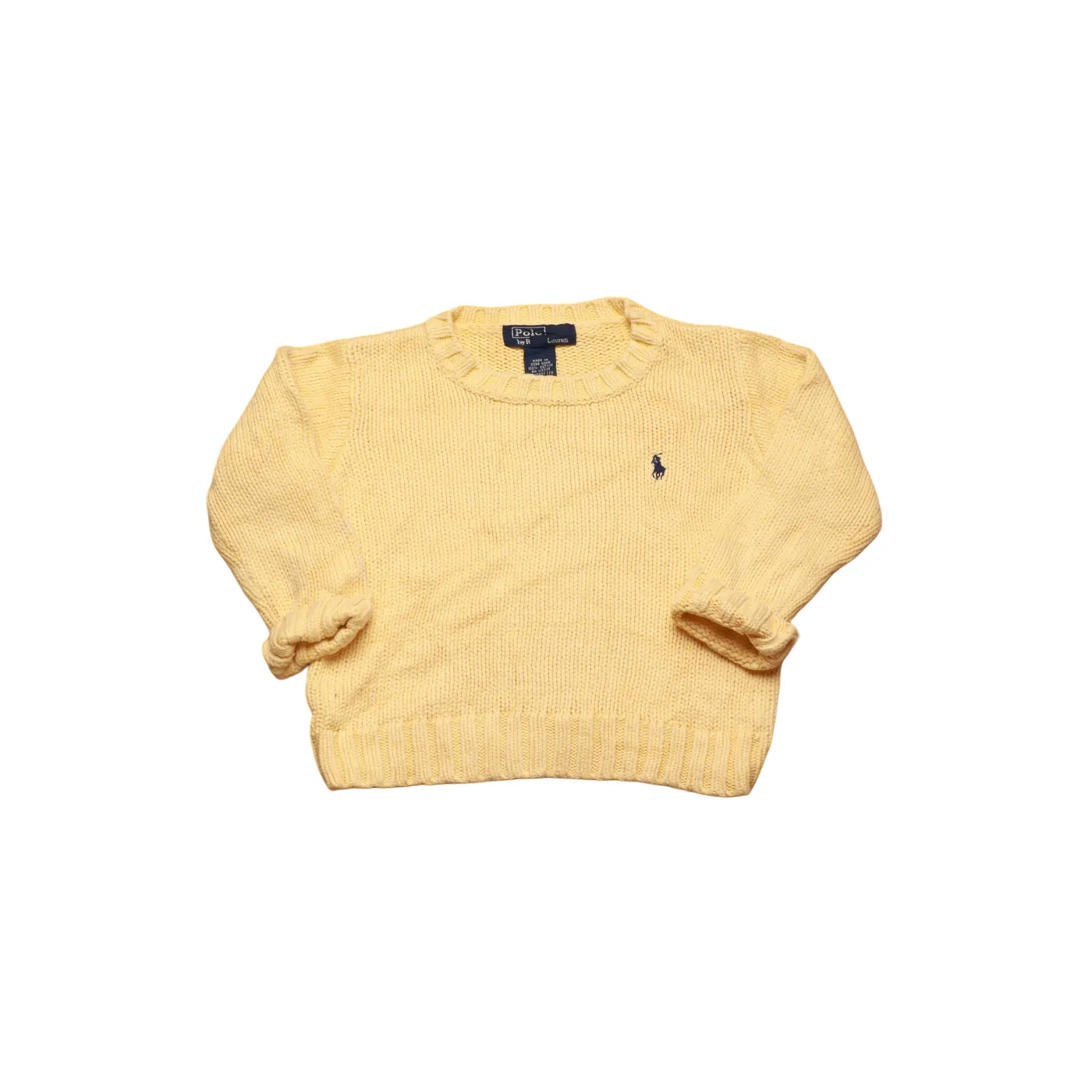 Ralph Lauren  Kids Knitwear Jumper Yellow Age 3Y