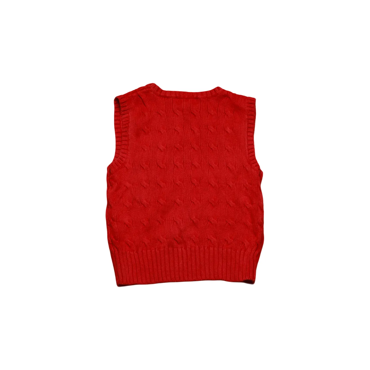 Ralph Lauren  Kids Vest Jumper Red Age 2Y