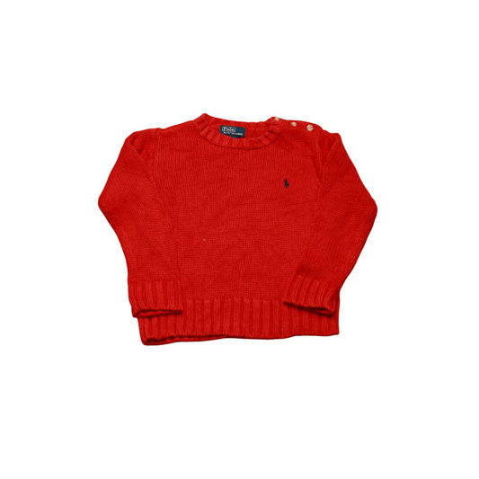 Ralph Lauren  Kids Knitwear Jumper Red Age 4Y