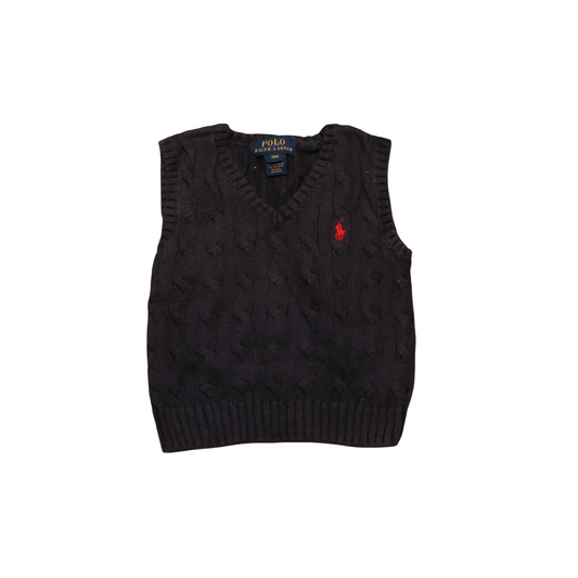 Ralph Lauren  Kids Vest Jumper Blue Age 18M