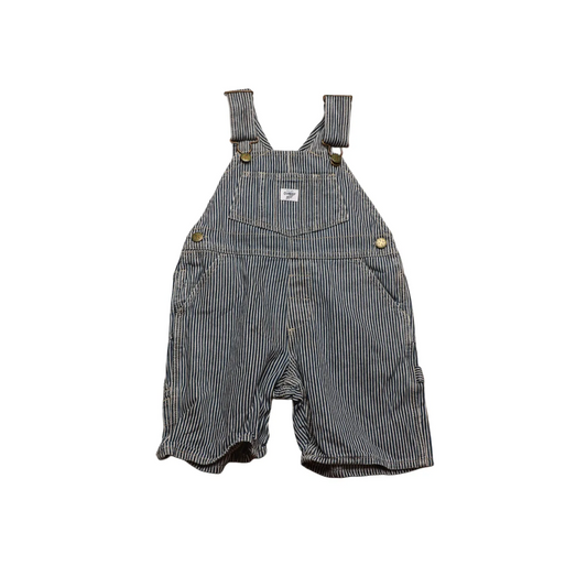 OshKosh Kids Striped Shortalls Dungarees Multi Age 3T