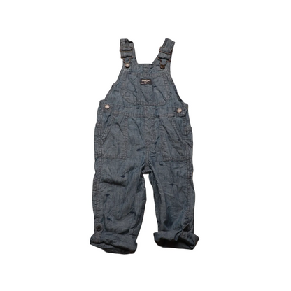 OshKosh Kids Light Denim Dungarees Blue Age 3T