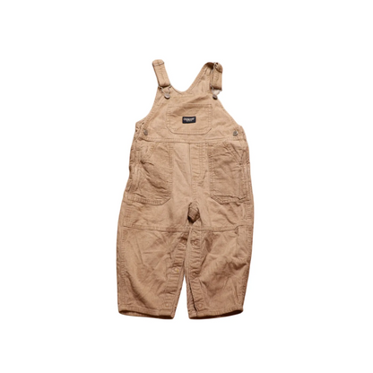 OshKosh Kids Corduroy Dungarees Brown Age 24M
