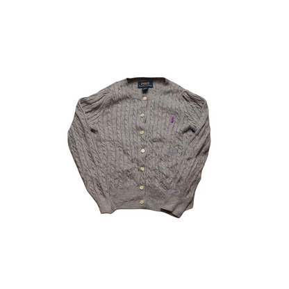 Ralph Lauren  Kids Knitwear Cardigan Grey Age 4Y