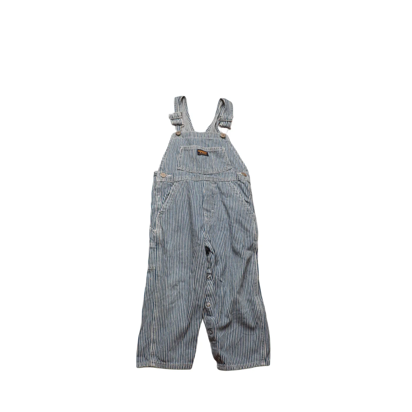 OshKosh Kids Striped Dungarees Multi Age 4Y