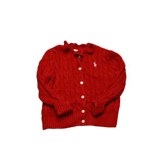Ralph Lauren  Kids Knitwear Cardigan Red Age 18M