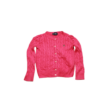 Ralph Lauren  Kids Knitwear Cardigan Pink Age 5Y