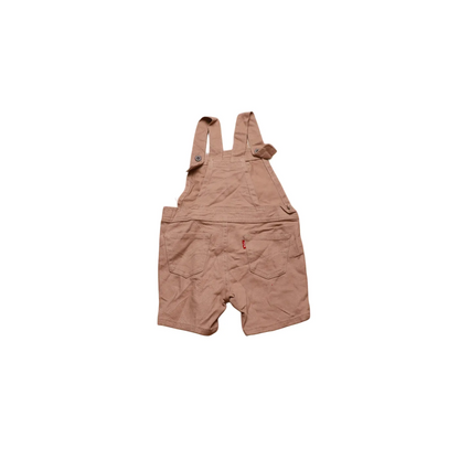 Levis Kids Shortall Dungarees Brown Age 18M