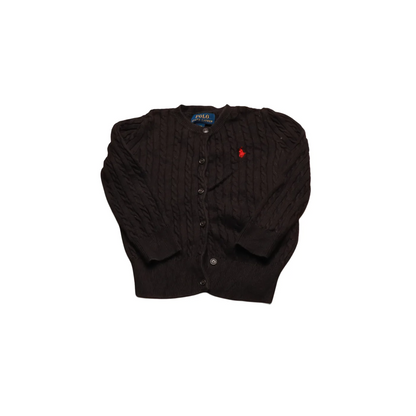 Ralph Lauren  Kids Girls Knitwear Jumper Black Age 2Y