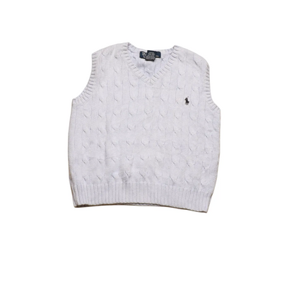 Ralph Lauren  Kids Vest Knitwear Jumper Blue Age 4Y