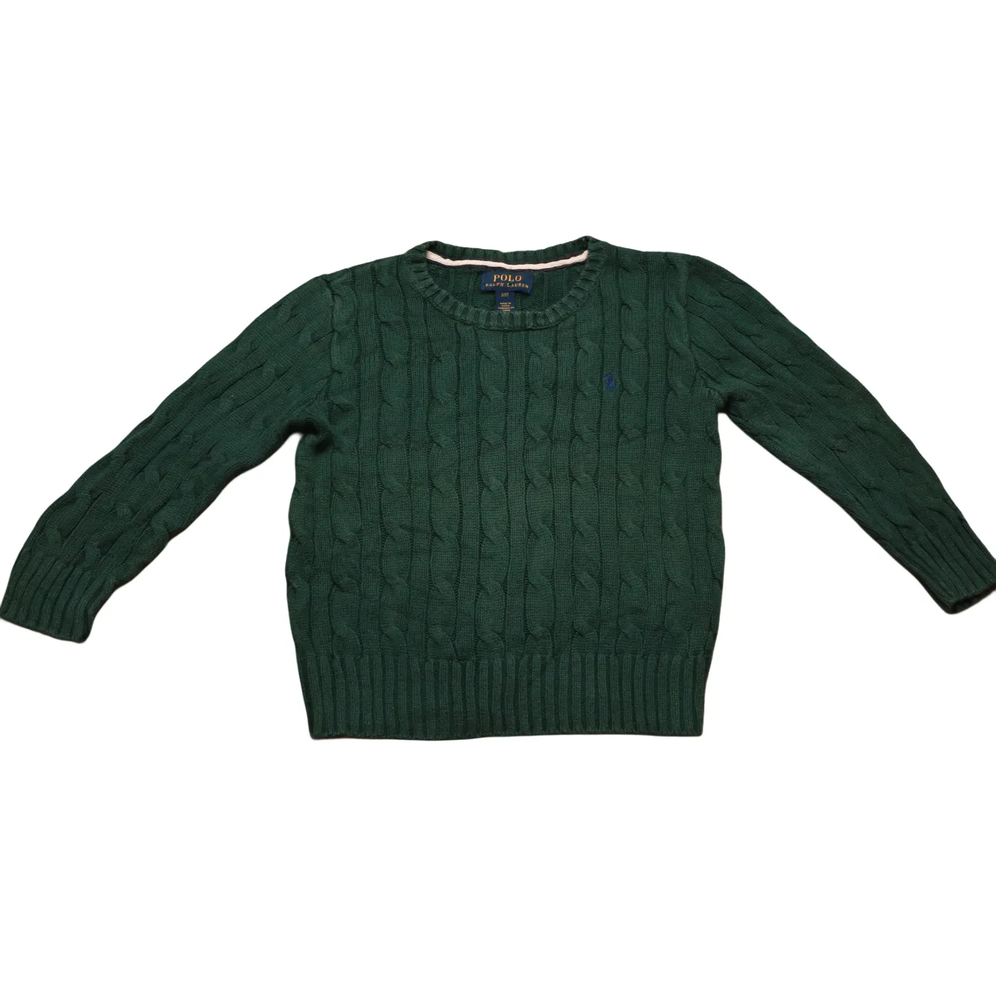 Ralph Lauren  Kids Knitwear Jumper Green Age 3Y