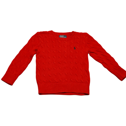 Ralph Lauren  Kids Knitwear Jumper Red Age 3Y