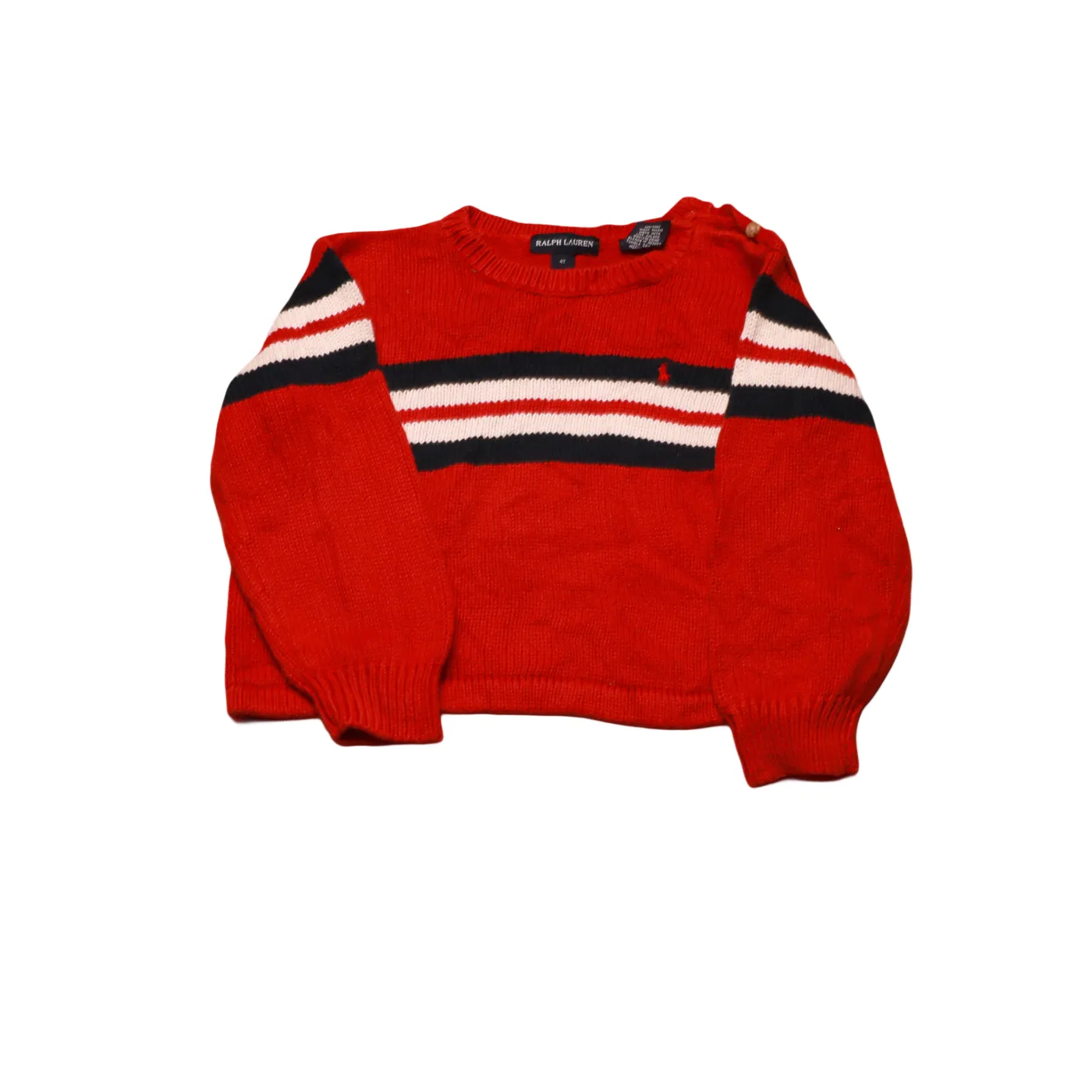 Ralph Lauren  Kids Knitwear Jumper Red Age 3Y