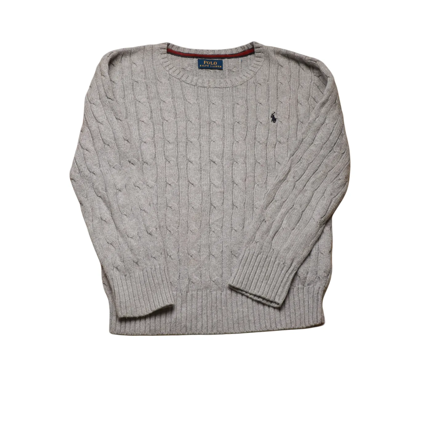 Ralph Lauren  Kids Knitwear Jumper Grey Age 7Y