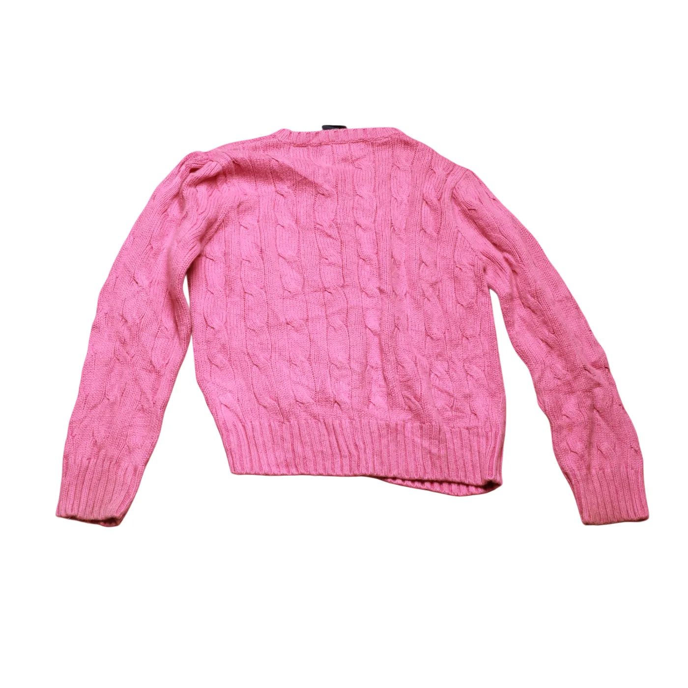 Ralph Lauren  Kids Girls Knitwear Cardigan Pink Age 4Y
