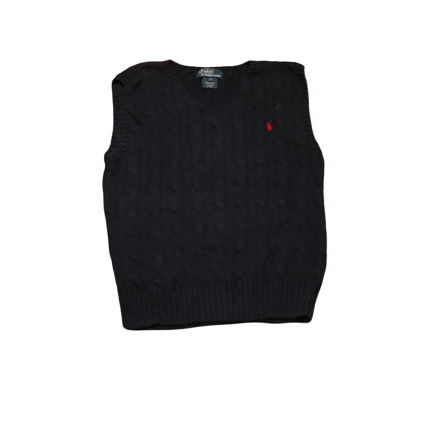 Ralph Lauren  Kids Vest Knitwear Jumper Blue Age 6Y