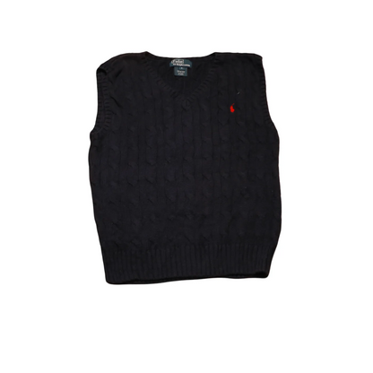 Ralph Lauren  Kids Vest Knitwear Jumper Blue Age 6Y
