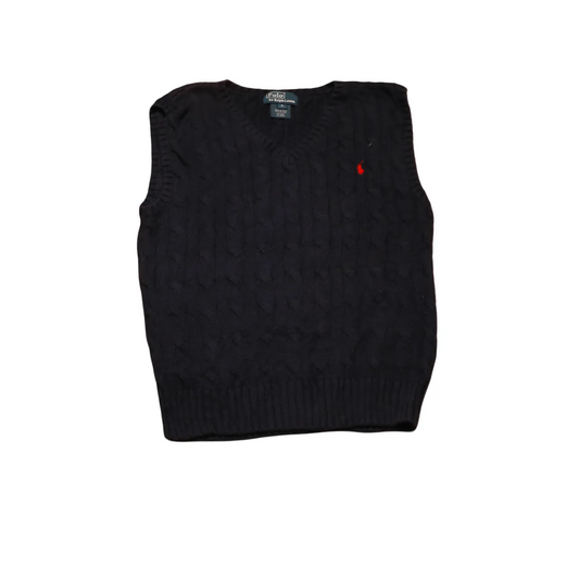 Ralph Lauren  Kids Vest Knitwear Jumper Blue Age 6Y