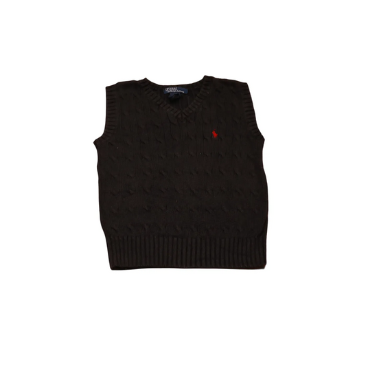 Ralph Lauren  Kids Vest Knitwear Jumper Black Age 5Y