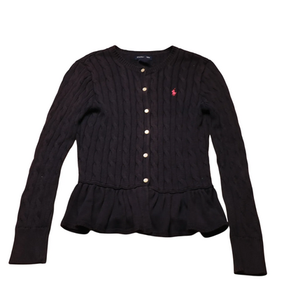 Ralph Lauren  Kids Girls Knitwear Jumper Blue Age 7-8Y