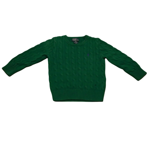Ralph Lauren  Kids Knitwear Jumper Green Age 3Y