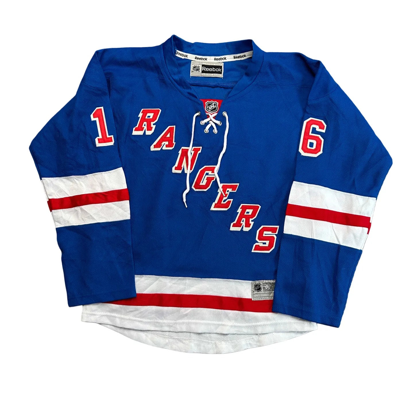 Reebok Kids New York Rangers #16 – NHL Jersey Blue Age 10-12Y