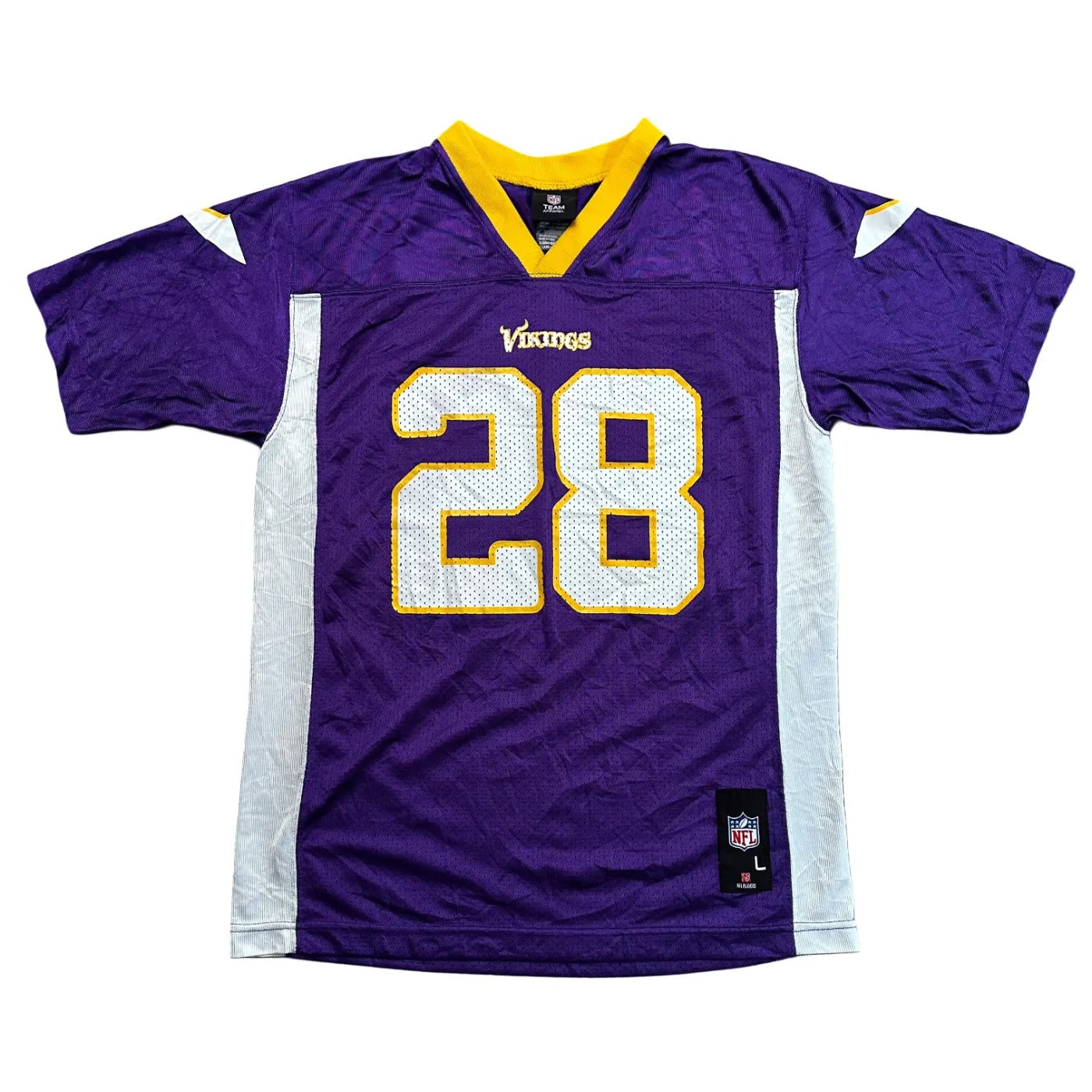 NFL Team Apparel Kids Minnesota Vikings #28 – NFL (Adrian Peterson) Jersey Purple Age 14-16Y