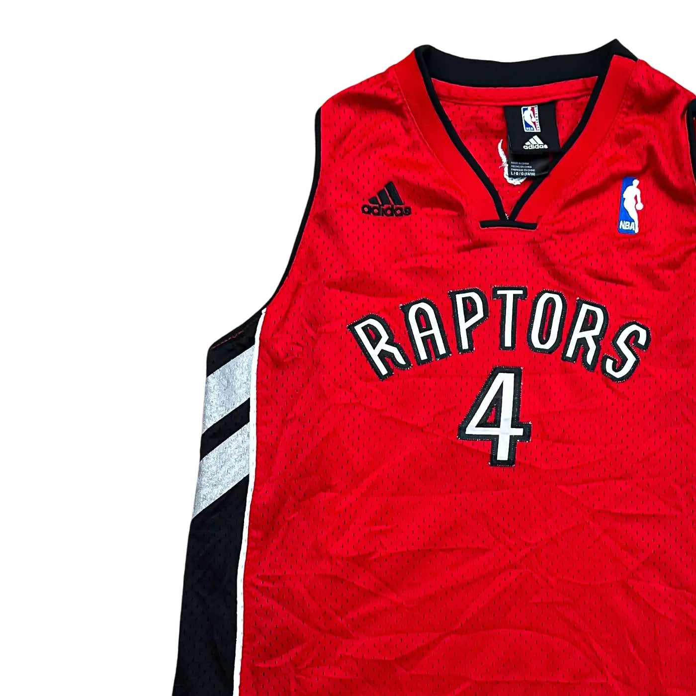 Adidas Kids Toronto Raptors #4 – NBA Jersey Red Age 14-16Y
