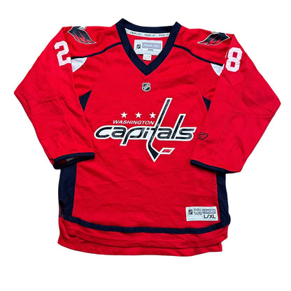 Reebok Kids Washington Capitals #28 – NHL Jersey Red Age 14-16Y