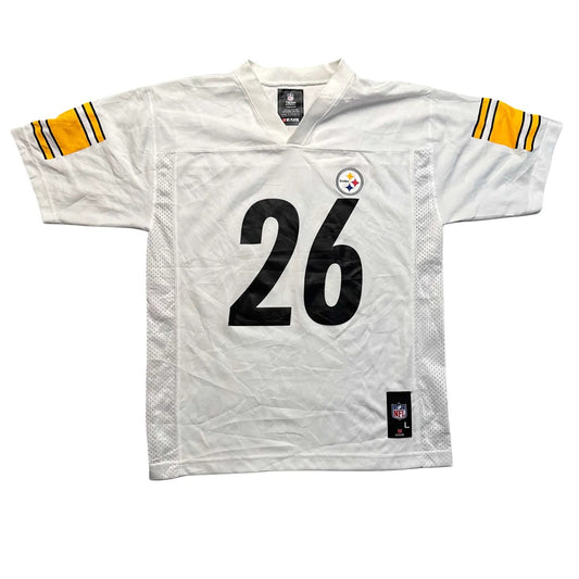 NFL Team Apparel Kids Pittsburgh Steelers #26 – NFL (Le'Veon Bell) Jersey White Age 14-16Y