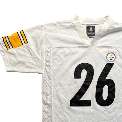 NFL Team Apparel Kids Pittsburgh Steelers #26 – NFL (Le'Veon Bell) Jersey White Age 14-16Y