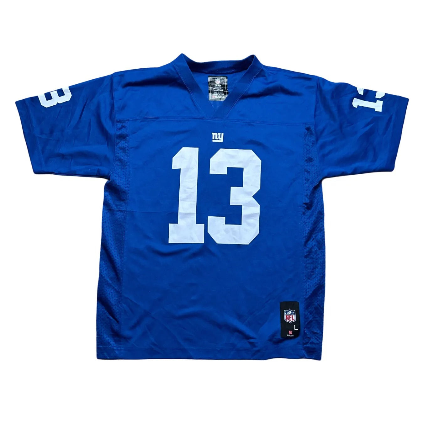 NFL Team Apparel Kids New York Giants #13 – NFL (Odell Beckham Jr.) Jersey Blue Age 14-16Y