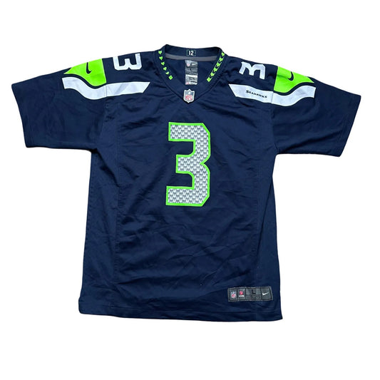 Nike Kids Seattle Seahawks #3 – NFL (Russell Wilson) Jersey Multicolour Age 14-16Y