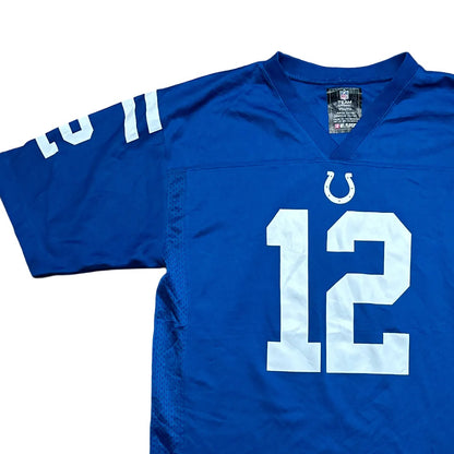 NFL Team Apparel Kids Indianapolis Colts #12 – NFL (Andrew Luck) Jersey Blue Age 14-16Y