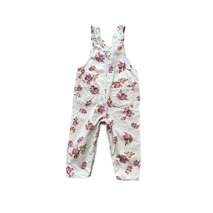 Oshkosh Kids Girls Floral Print Dungarees Multicolour Age 12M