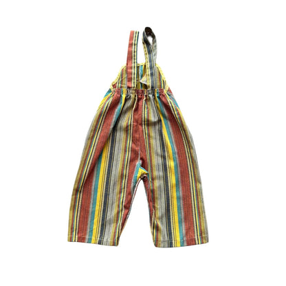 unbranded Kids Girls Oriental Dungarees Multicolour Age 12M