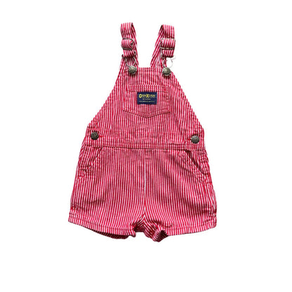 Oshkosh Kids Stripe Shortall Dungarees Multicolour Age 18M