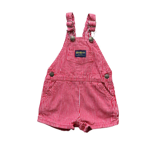 Oshkosh Kids Stripe Shortall Dungarees Multicolour Age 18M