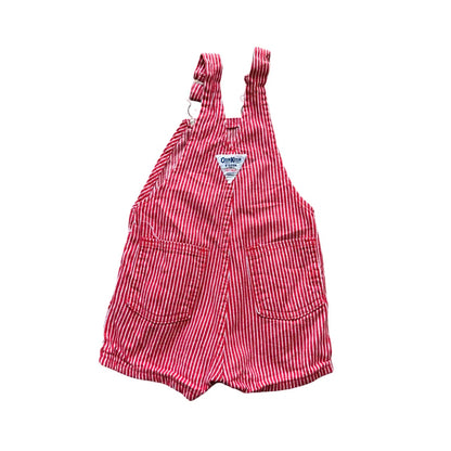 Oshkosh Kids Stripe Shortall Dungarees Multicolour Age 18M
