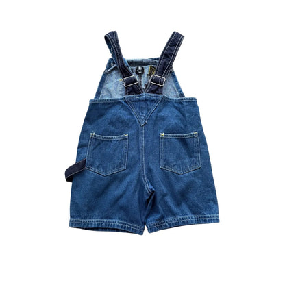 KHQ Kids Sportwear Shortall Dungarees Blue Age 3T