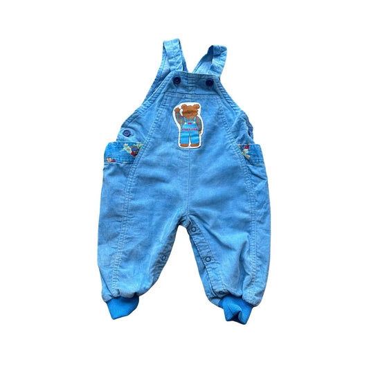 Oshkosh Kids Rare Corduroy Dungarees Blue Age 18M