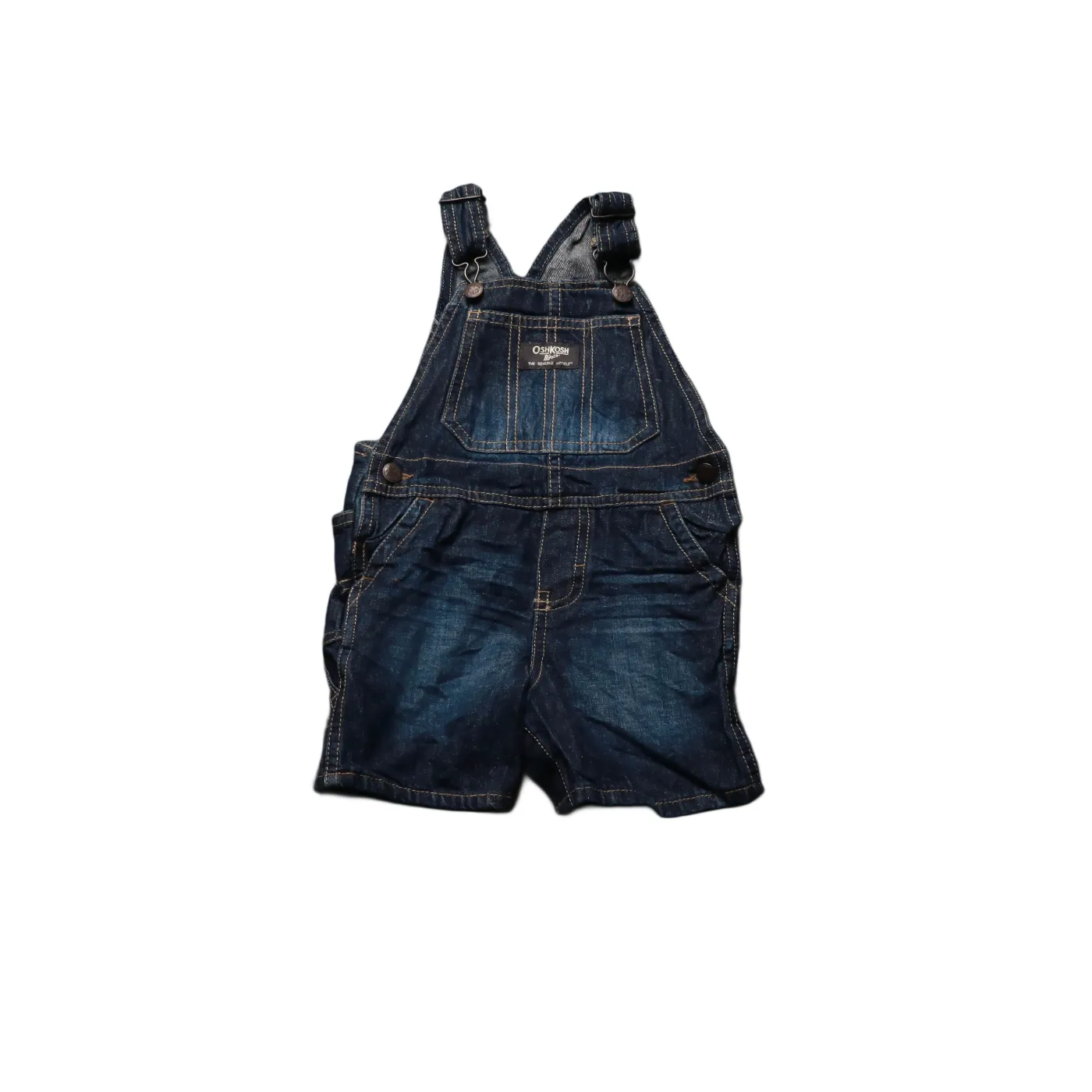 OshKosh Kids Shortall Dungarees Blue Age 18M