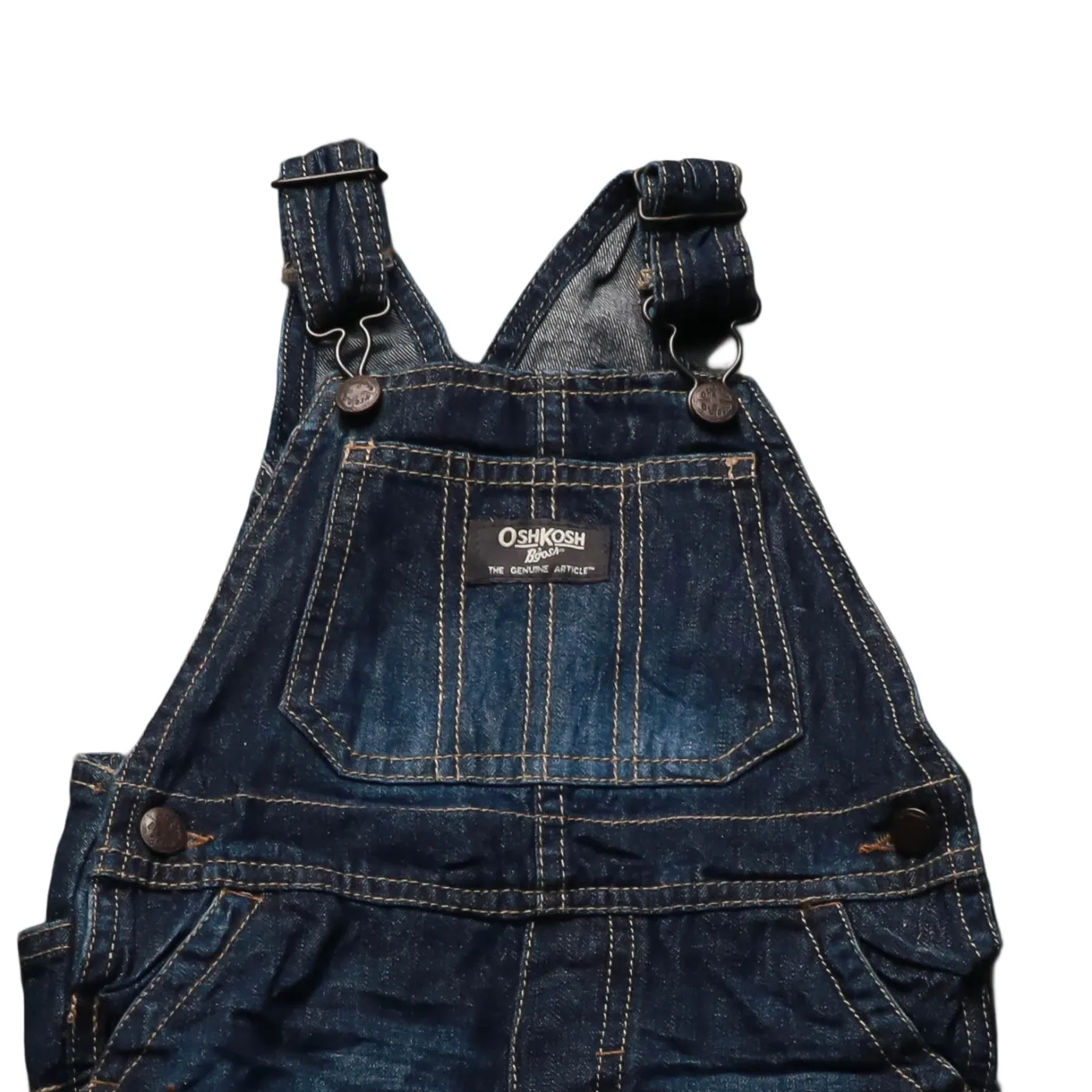 OshKosh Kids Shortall Dungarees Blue Age 18M