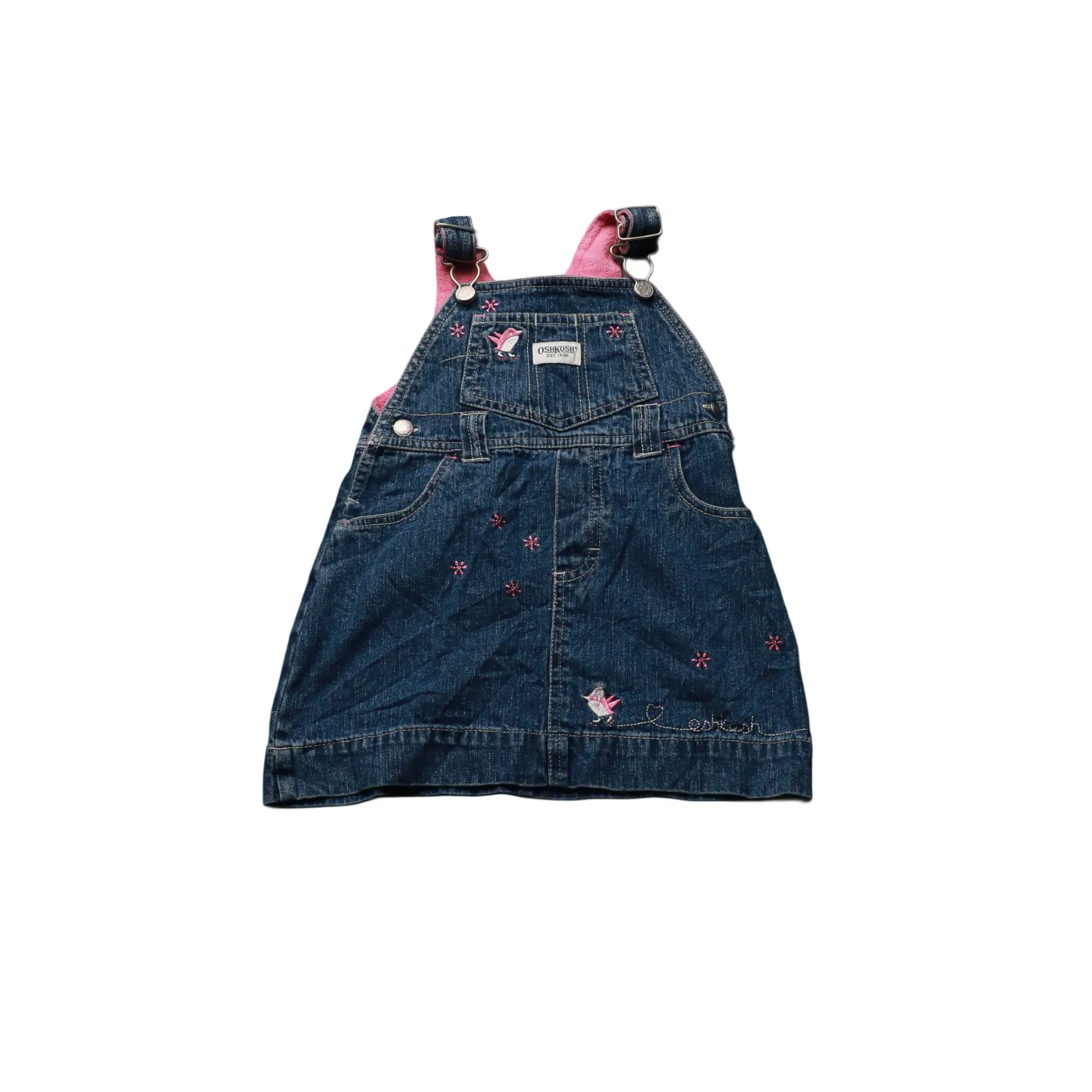 OshKosh Kids Dress Dungarees Blue Age 18M
