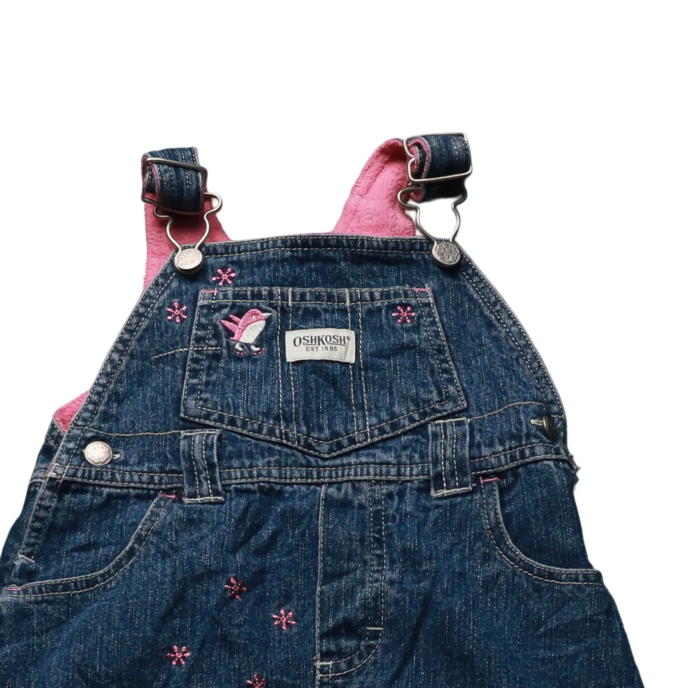 OshKosh Kids Dress Dungarees Blue Age 18M